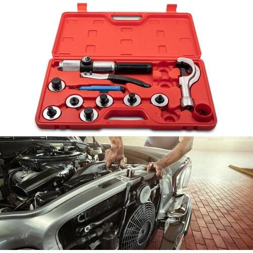 Hydraulic Tube Expander 7 Lever Tubing Expanding Swaging Kit Tube Cutter 10-28mm