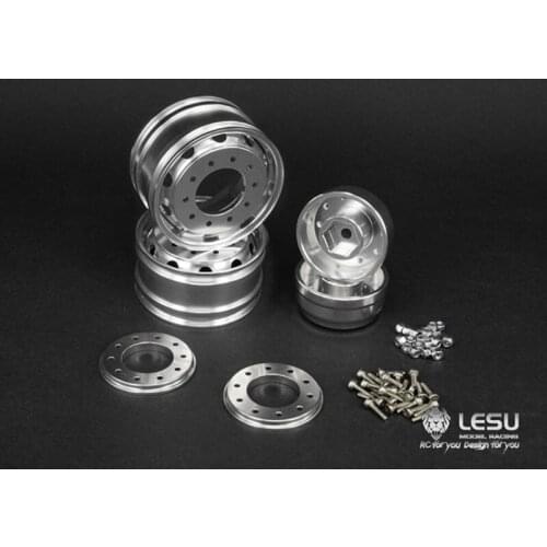 LESU Tractor Truck Metal Rear Hub A for 1/14 RC DIY TMY Maersk Model Trailer TH04816-SMT3