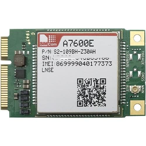 In stock！10PCS SIMCOM A7600E MINIPCIE a SMT type CAT1 LTE-FDD/LTE-TDD/GSM/ GPRS module compatible with SIM7600 Series