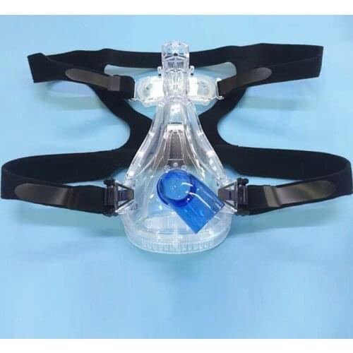 Non-venting Oronasal Full Face Mask with Headband In Hospital ICU Non-venting Invasive Ventilator Mask