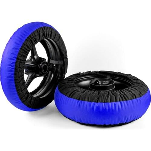 Motorcycle Racing Tire Cover Warmer Front Rear 120/200 120/180 120/165 Motorbikes Nondigital Tyre Heating Cover Accessories