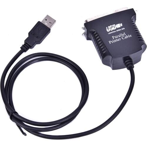 USB To DB36 Female Port Parallel Cable For Printer Print Converter Cables