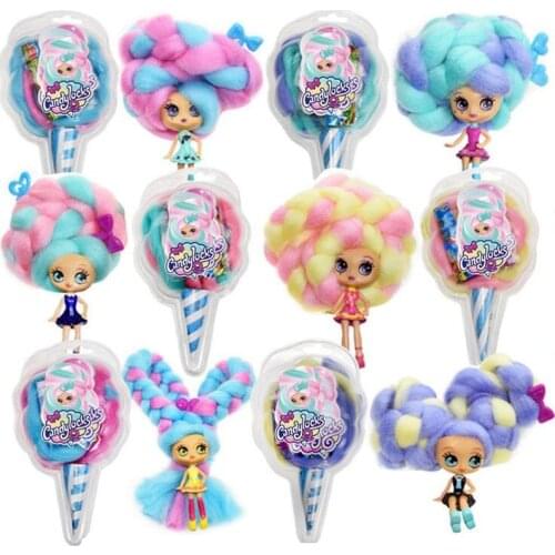 New Reissue Sweet Treat Toy Marshmallow Hair Surprise Hairstyle With Scented Doll Hobbies Dolls Accessories For Girl Gift