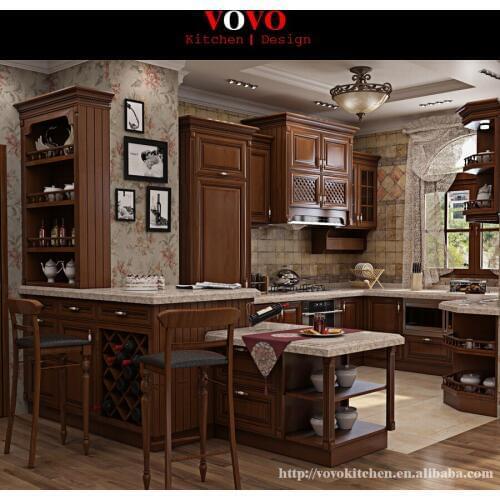 Sweet home kitchen with wine rack