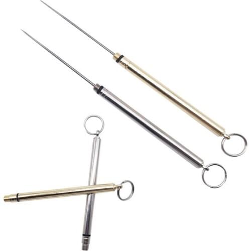 Titanium Pocket Toothpick Holder, Reusable Toothpick With Waterproof Stainless Steel Toothpick Box Mini Toothpick Holder