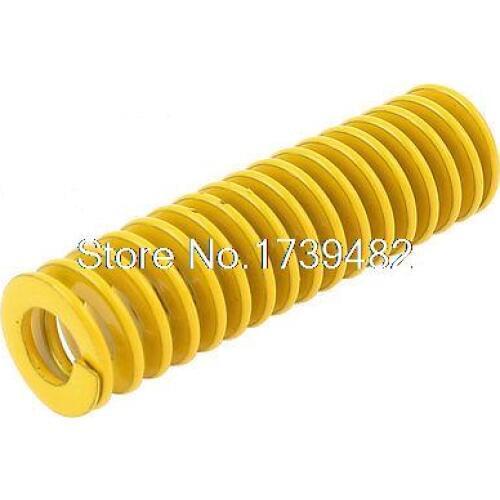 Yellow Light Load Press Coil Compression Die Spring 14mm x 7mm x 50mm