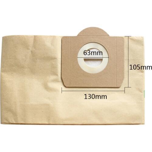 1pcs Vacuum Cleaner Dust Collection Paper Bag for Karcher A2204 A2656 WD3300/3200 SE4001 for ROWENTA ZR81 ZR814 Cleaner Part
