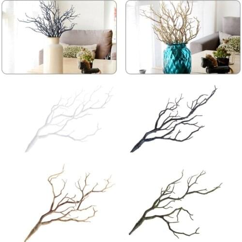 1 Pc Wedding Decoration Peacock Coral Branches Plastic Artificial Plants Dried Tree Home Party Decor Ornaments