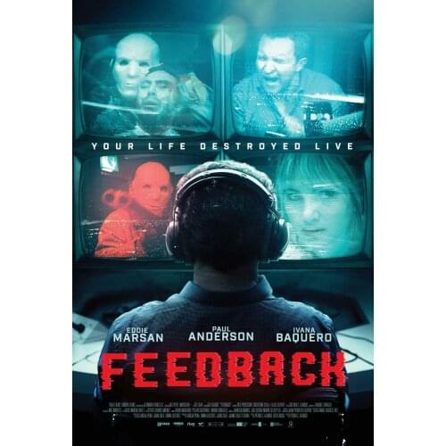 D0247 Feedback Movie Silk Fabric Poster Art Decor Indoor Painting Gift