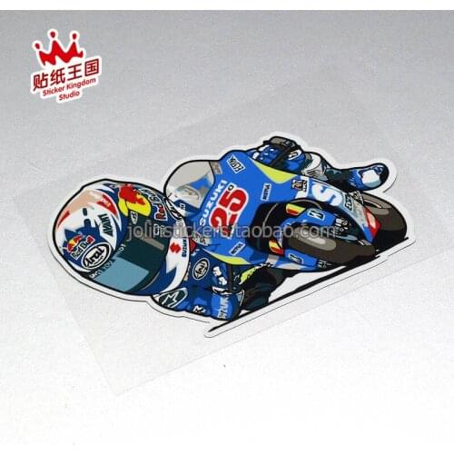 For MotoGP 25 MAVERICK 41 ALEIX helmet motorcycle motor bike Decals Waterproof Sticker 23