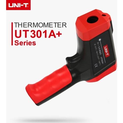 UNI-T UT301A+ Non-Contact Laser LCD Display IR Infrared Digital C/F Selection Surface Temperature Thermometer Pyrometer Imager