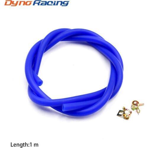 ID:3/4/5/6mm OD:8/9/10/11mm Silicone Vacuum Hose Silicone Tube Blue Coolant Hose