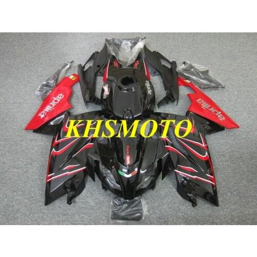 Injection Mold Fairing kit for Aprilia RS125 06 07 08 09 10 11 RS 125 2006 2011 ABS Red black Fairings set+gifts AA20