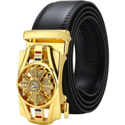 Mens Genuine Leather Belt High Quality New Designer Belts Men Luxury Strap Male Waistband Fashion Vintage Buckle Belt for Jeans