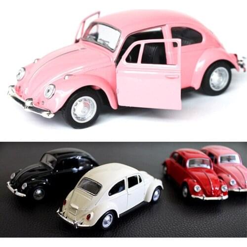Newest Arrivals Vintage Beetle Pull Back Car Model Toy for Children Gift Decor Cute Figurines home decor