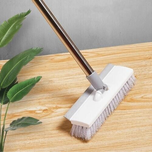 28cm Floor Bathroom Cleaning Brush Outdoor Cleaning Tool Bristle Wiper Kitchen Accessories Window Tile Wash Items