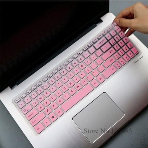 For ASUS VivoBook 15 N580gd N580v NX580 R560UD R560U R560 15 15.6 inch Silicone Laptop Keyboard Cover Skin Protector Film