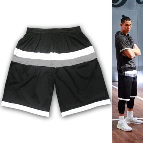 Sport Men Basketball Training Shorts Summer Running Jersey Shorts Male Breathable Quick-Dry Workout Fitness Shorts