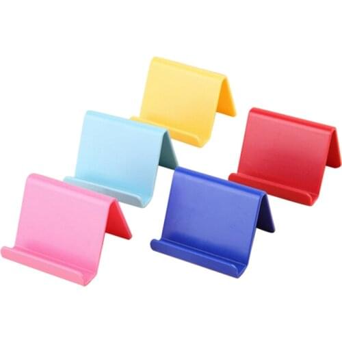 Universal Mobile Phone Accessories Portable Mini Candy Desktop Stand Table Cell Phone Holder For IPhone Samsung Xiaomi Huawei