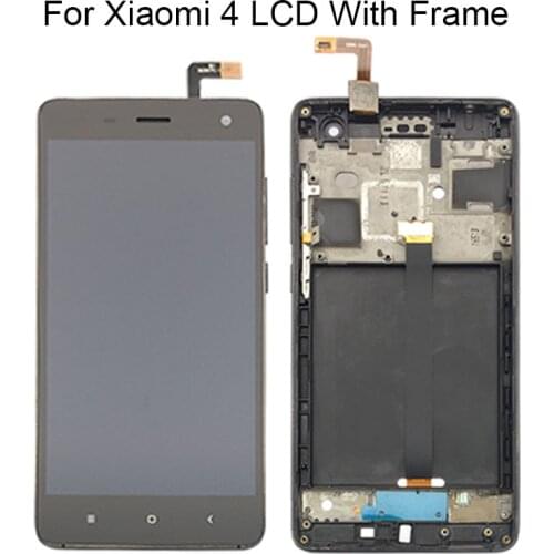 5.0" 1920x1080 LCD Screen Display For XIAOMI Mi4 LCD Touch Screen With Frame Replace Display For Xiaomi Mi4 Mi 4 M4 LCD Display