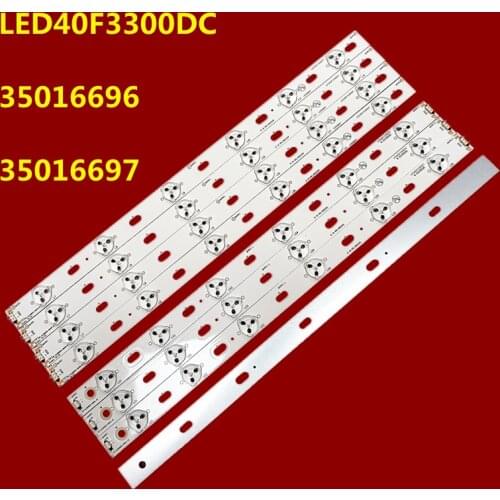 10set=80pcs LED backlight strip for Toshiba Dl3954(a)f Konka LED40F3300DC 35016696 35016697