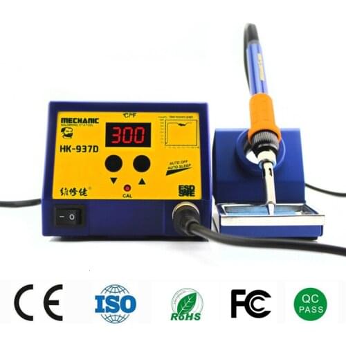 12 Sets HK-937D Soldering Station Intelligent Anti-static Soldering Static Handle Electric Tools Welding Temperature Controller