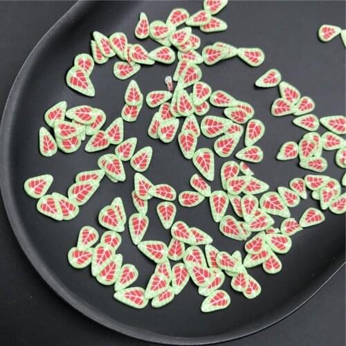 50g Leaf Polymer Clay Slices Sprinkles for Kids Diy,Craft/Nail Art/Scrapbook Decoration,Filler Polymer Clay Embellishments