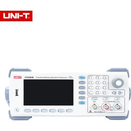 UNI-T UTG2062B Function Arbitrary Waveform Signal Generator 60MHz Bandwidth 320MS/s 1Mpts Sampling Rate With Square Wave