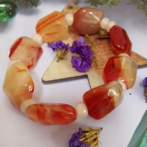 Natural chakra quartz beautiful agate stone bracelet natural gemstone bangle fine jewelry for woman for man for gift wholesale