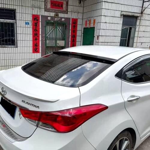 Paint Deflector Roof Spoiler Rear Wing ABS For 2011 2012 2013 2014 2015 2016 HYUNDAI ELANTRA 4DR Sedan Rear roof Spoiler Wings