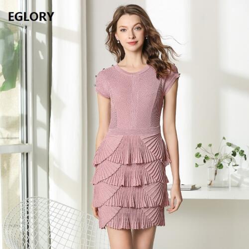 Eglory Summer Knitted Dresses