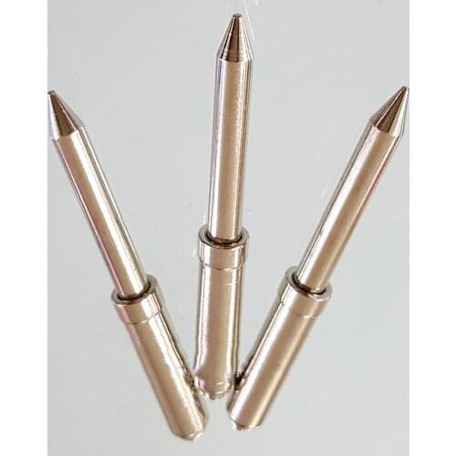GP-1 (5.5MM) positioning pin Nickel-plated iron 50MM long pointed pogo pin circuit board alignment fixture positioning pin
