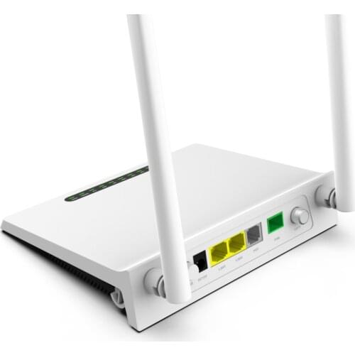 New 5pcs XPON 1GE+1FE+WIFI+CATV+POTs ONU ONT Dual Band Ont ONU Gpon Fiber modem network router English version without power