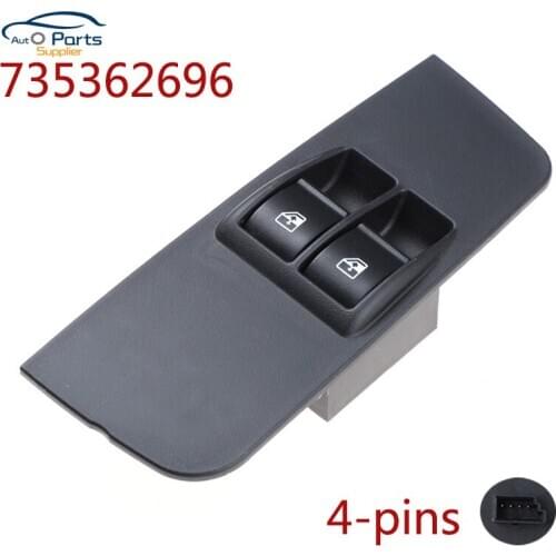 New 735362696 4-pins Power Window Switch Button For Fiat Strada High Quality