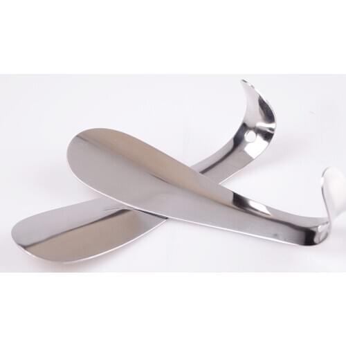15/10cm Professional Stainless Steel Shoehorn Shoes Lifter Tool Metal Shoe Horn Spoon Shoehorn