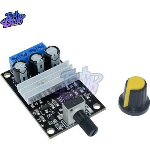 3A 80W PWM Motor Speed Controller Regulator Adjustable Variable Speed Control With Potentiometer Switch DC 6V 12V 24V 28V