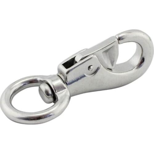 Multipurpose Durable Hanging Hammock Chair Swivel Hook Snap Stainless Steel U2JB