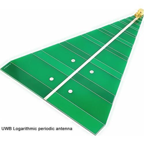UWB Log Periodic Antenna 740-6000MHz Ultra Wideband Logperiodic Antenna 6-7dB