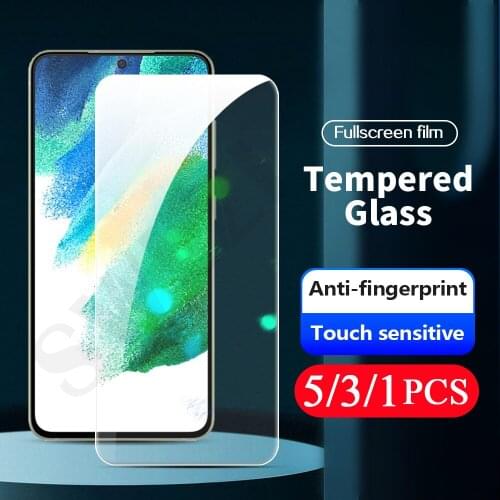 5/3/1Pcs 9D Glass for Samsung Galaxy s20 plus s21 FE s21 Ultra tempered glass protective phone screen protector Film smartphone