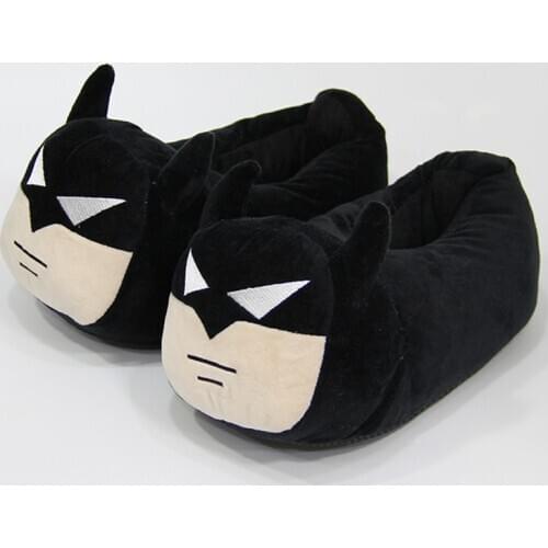 Winter plush warm cotton slippers anime cosplay graphics couple slippers home shoes adult style