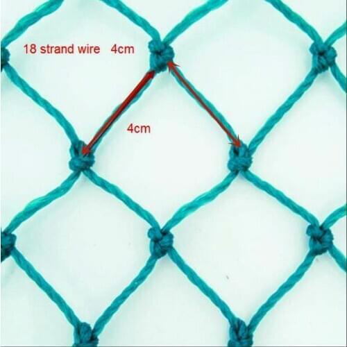 18 strands Orchard protection net Chicken and duck breeding net Garden Fencing Fence net Golf net You can customize the size