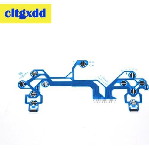 Cltgxdd 2 PCS for Dualshock 4 PS4 DS4 PRO Slim Controller Conductive Film Conducting Film Keypad flex Cable JDM-040