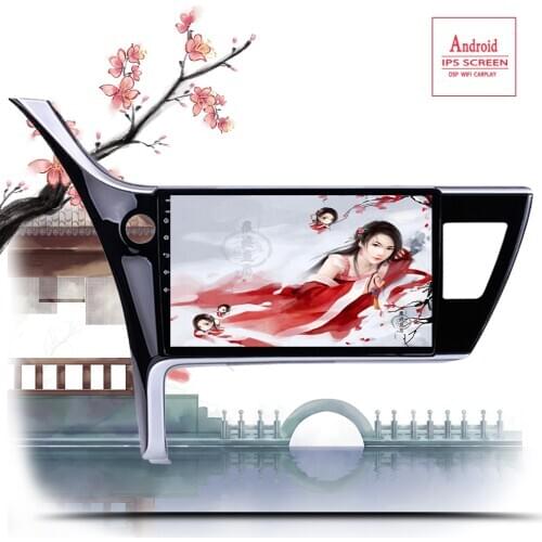 4G LTE Android 10.0 Fit TOYOTA Corolla 2017 2018 2019 2020 Multimedia Stereo Car DVD Player Navigation GPS Radio