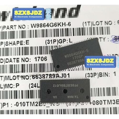 5PCS-10PCS W9864G6KH-6 W9864G6KH W9864 TSOP54 TSOP Original authentic