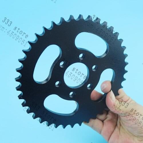 6 hole 428 40t 37mm rear chain sprocket gear wheel plate with fit ATV Quad Pit Dirt Bike Motorcycle Motocross