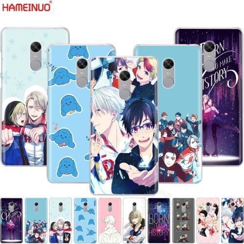 HAMEINUO yuri on ice history maker Cover phone Case for Xiaomi redmi 5 4 1 1s 2 3 3s pro PLUS redmi note 4 4X 4A 5A