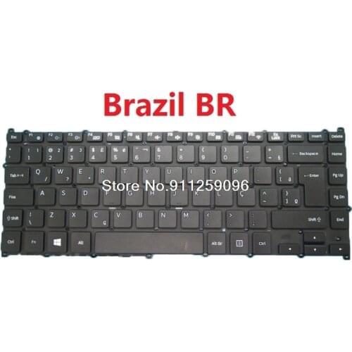 Laptop Keyboard For Samsung NP910S5J 910S5J France FR Brazil BR English US Korea KR BA59-03912B BA59-03879B Without Frame