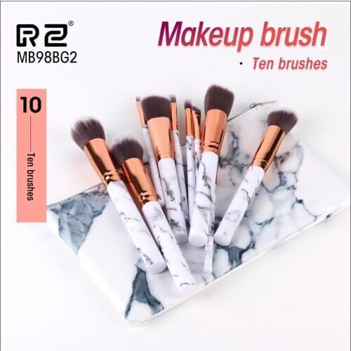 10Pc Makeup Brushes Set Eye Shadow Foundation Powder Eyeliner Eyelash Lip Concealer Brush Cosmetic Beauty Tool Kit Make Up Brush