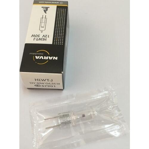 NARVA 57901 HLWT-J 12V 50W G6.35-15 halogen lamp,Mitutoyo microscope 12V50W projector light bulb