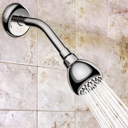 In-wall Rain Shower Plastic Small Top Spray Pressurized Water-saving Bath Shower Head 3 Inch Leak-proof Fixed Shower Head